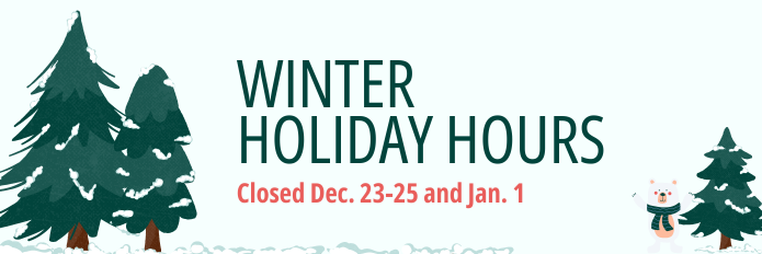 Holiday Hours | UConn Health Sciences Library