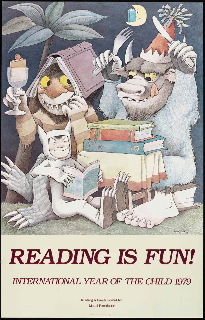 Reading is Fun! International Year of the Child 1979 by Maurice Sendak
