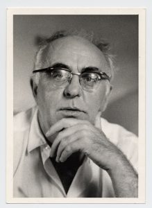 Photo portrait of Charles Olson