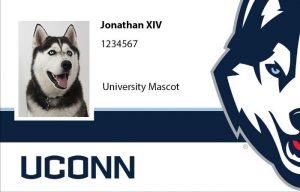 Uconn ID with Jonathan Husky