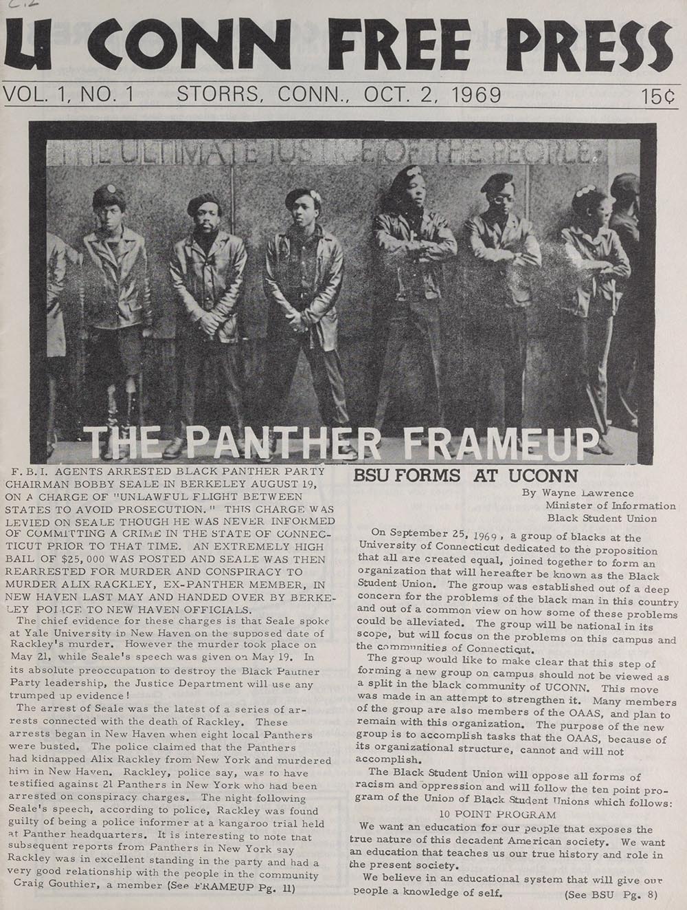 Image from the Archives & Special Collections Alternative Press Collection