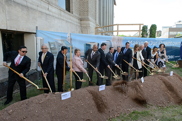 UConn_Hartford_Ground_Breaking_May_18_2015